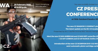 Česká zbrojovka na IWA OutdoorClassics 2024 Česká zbrojovka na IWA OutdoorClassics 2024